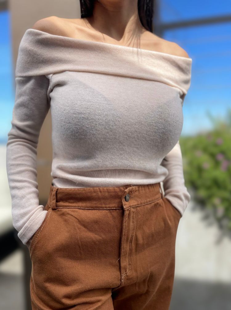 BUZO PENELOPE - COLOR BEIGE